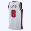 Dres Chicago Bulls Zach Lavine 8 Nike 2022-23 City Edition Bijela Swingman